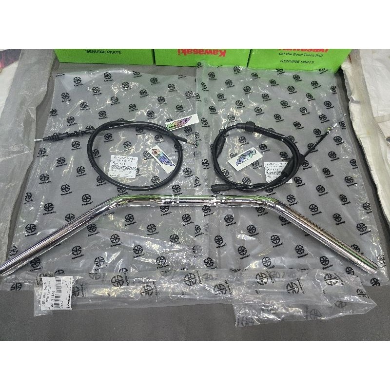 PAKETAN KABEL GAS KABEL KOPLING PANJANG STANG NINJA SS UPGRED R KE SS KABEL GAS PANJANG CABLE THROTT