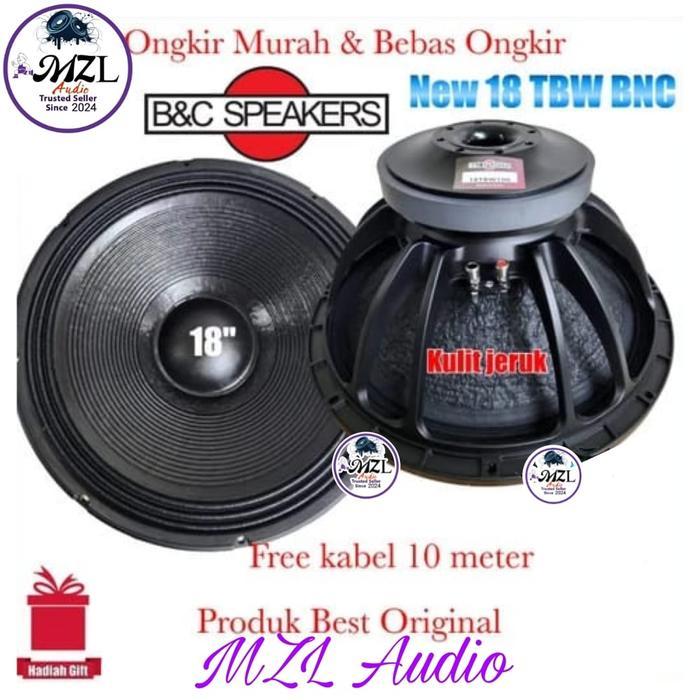 speaker Sound 18 inch Balap audio BNC 18twb original kulit jeruk