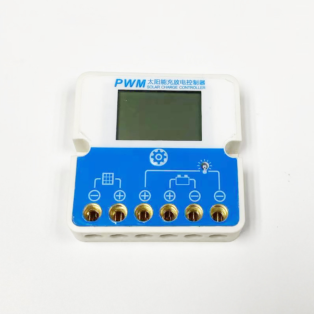0V Start fit for Lead acid 3S Lithium 4S lifepo4 Battery 10A PWM Solar Panel Charge Controller Regul