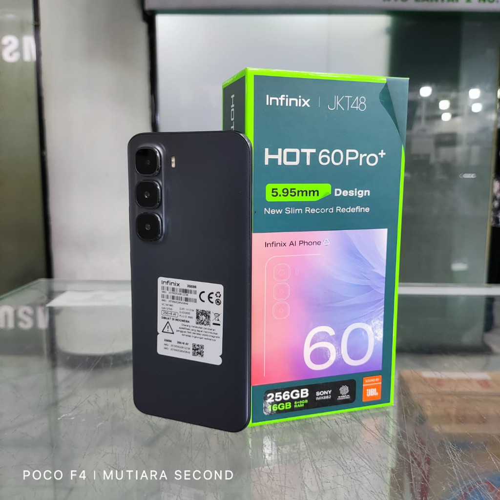 Infinix Hot 60 Pro Plus Ram 8GB Rom 256GB Second Resmi