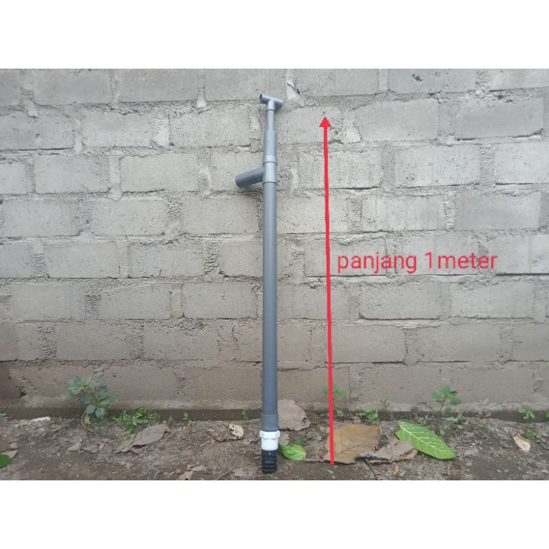 Pompa Air Manual Tanpa Mancing Untuk Sumur Bor & Sumur Gali Pompa Tangan Pvc Kuat, Awet, Mudah