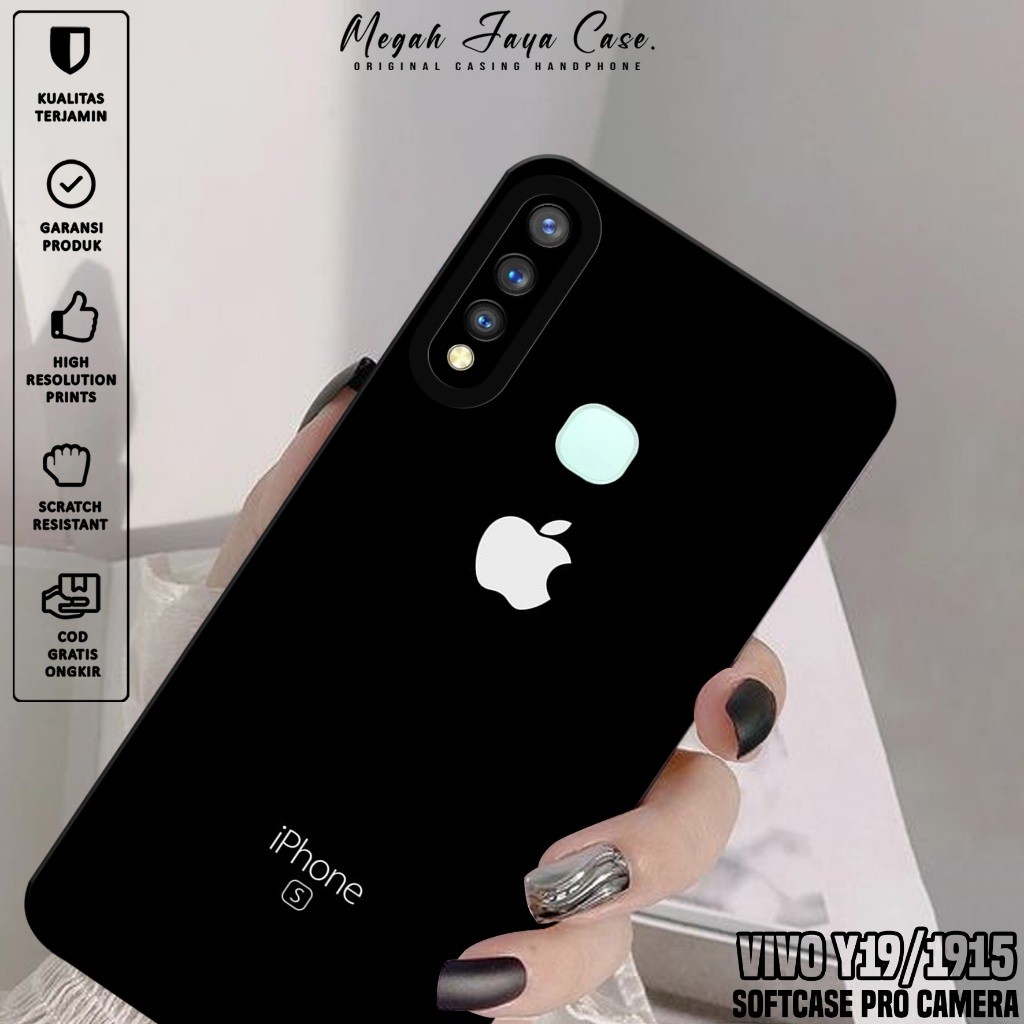 Softcase Hp VIVO Y19 / VIVO 1915 - Case Hp VIVO 1915 / VIVO Y19 Motif BRAND - Casing Hp VIVO Y19 - S