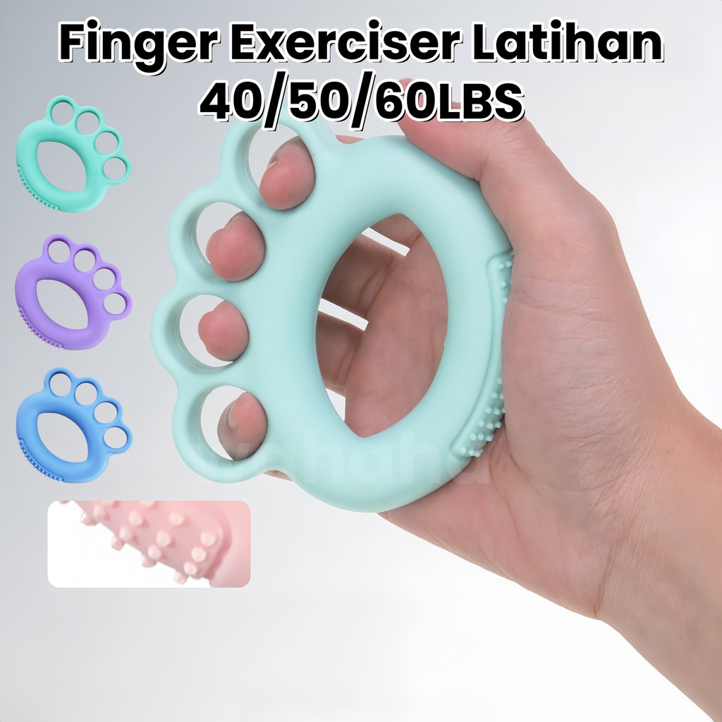 Finger Grip Ball - Pelatihan Jari Tangan Bahan Silikon Hand grip stroke tangan terapi/Bola Terapi Ta