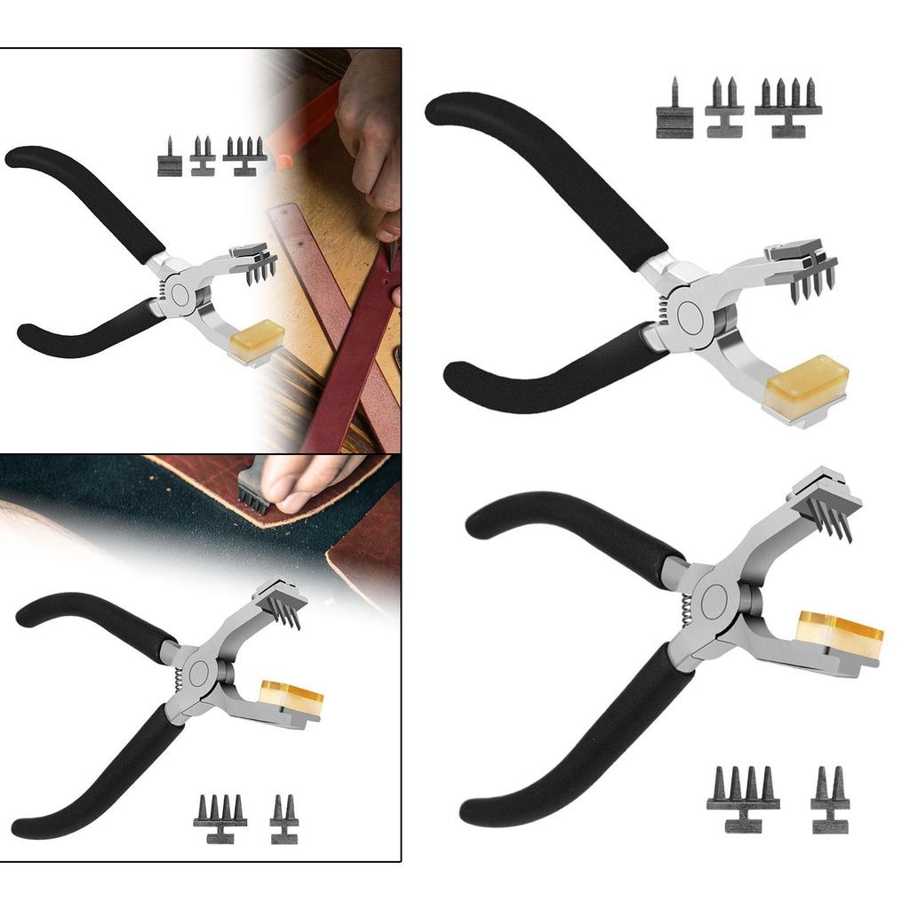 Leather Hole Punch Tool Hole Puncher Labor Saving Portable Sewing Hole Punch