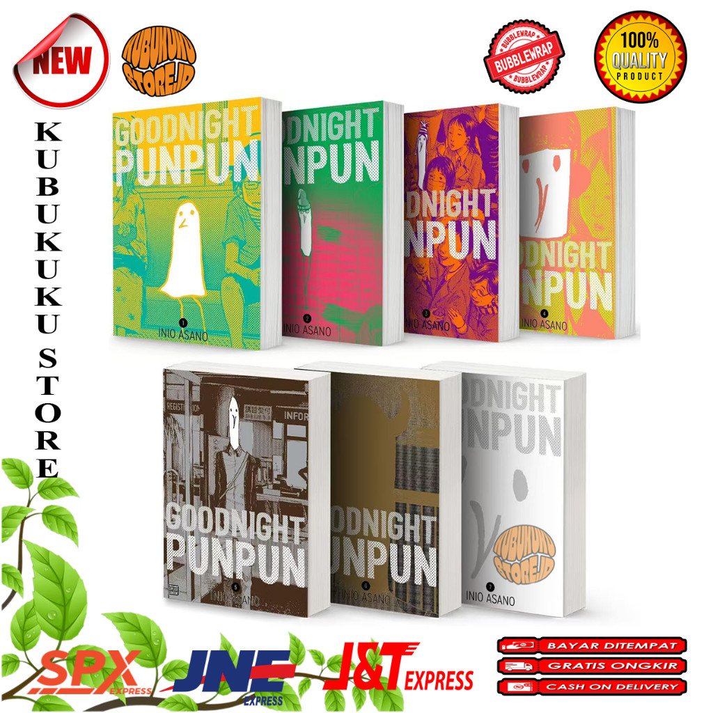 Komik Goodnight Punpun (Vol. 1-7) (english)