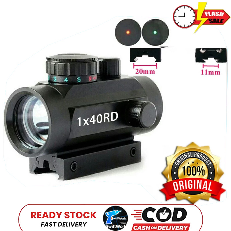 Redot 1x40 Rd Red Dot Busnell Laser Redot Redot Scope Barry Teleskop Bushnell Reddot Teleskop 1X40 R