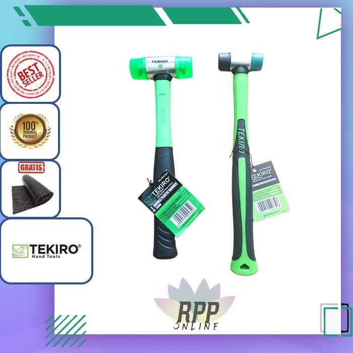 TEKIRO PALU KOMBINASI PLASTIK + KARET 25mm / Tekiro Palu Plastik 30 mm