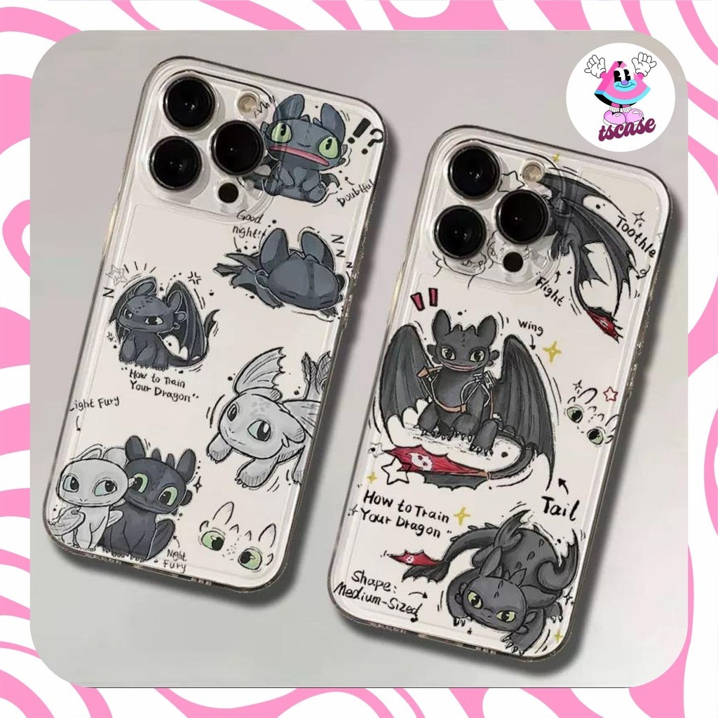 DRAGON TOOTHLESS ANGEL EYE PRINTING case pocophone m3 m4 pro 4g f5 x3 redmi a3 4a 8a 8 pro 10c 9t 7 