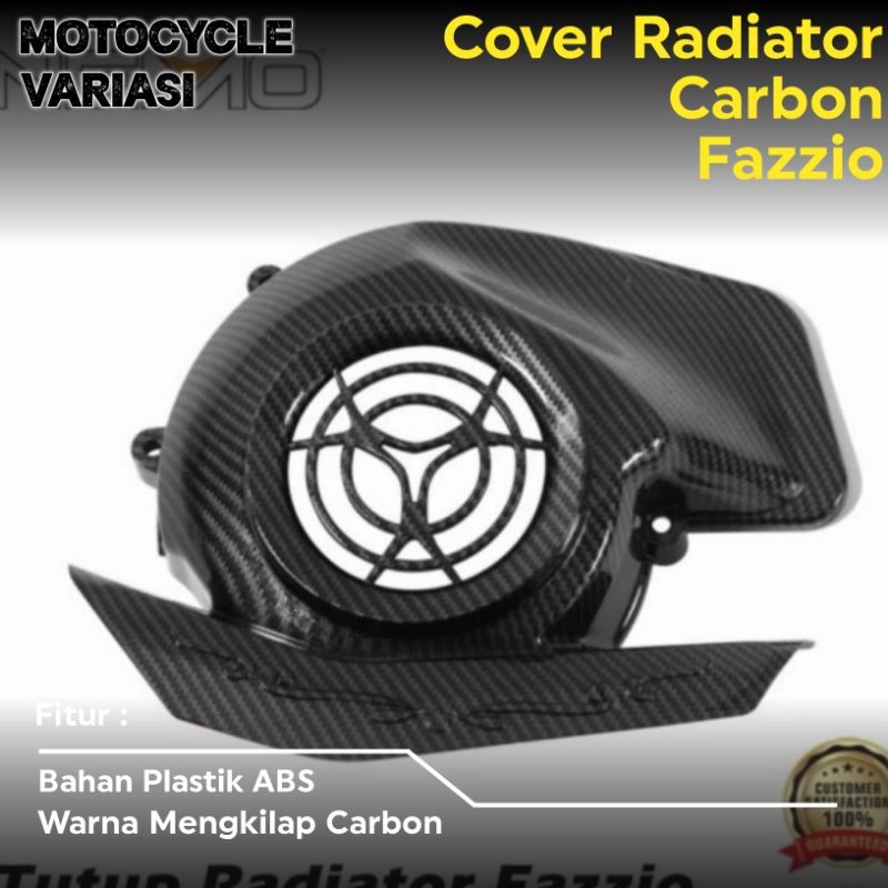 aksesoris motor fazzio  Cover Radiator Fazzio Carbon Nemo