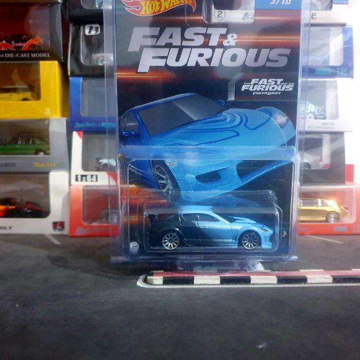 Diecast Hotwheels Fast & Furious Mazda Rx8 Decal Error RESTRO