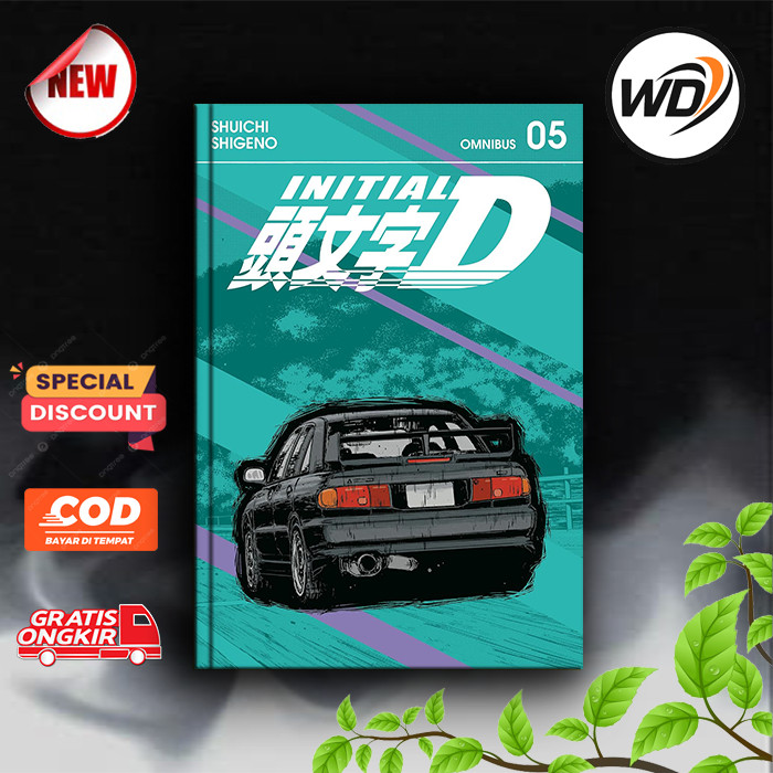 Komik Initial D Omnibus 5 by Shuichi Shigeno - (English)