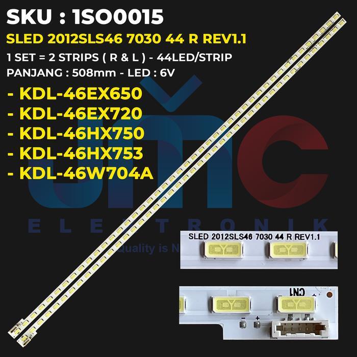 Backlight TV 46 inch KDL-46EX720 46EX650 46HX750 46HX753 46W704A Elmatu JMCPart