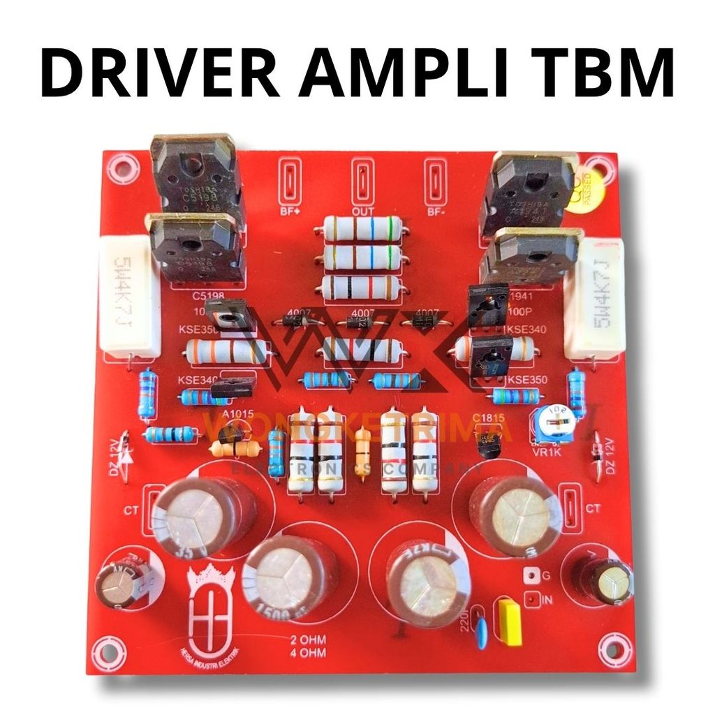Driver Power Ampli TBM Tenaga Besar