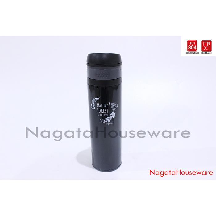 Botol Termos Air Minum Stainless / Termos Zebra / Termos Air Vacuum Flask Forest 0.5L Zebra 112647 -