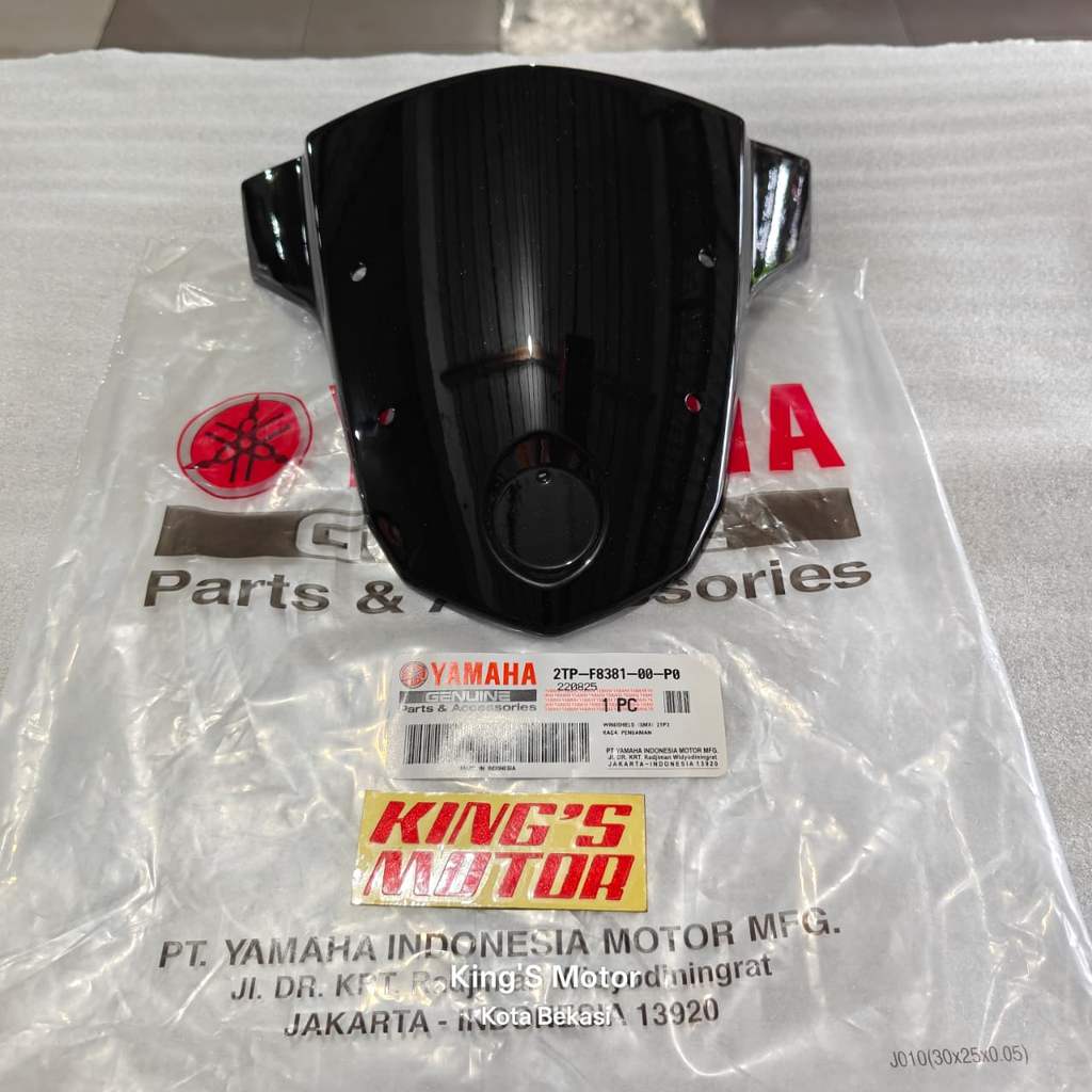 WINDSHIELD VISOR BATOK LAMPU VIXION NEW ADVANCE NVA 2TP F8381 ASLI ORI ORIGINAL YGP YAMAHA