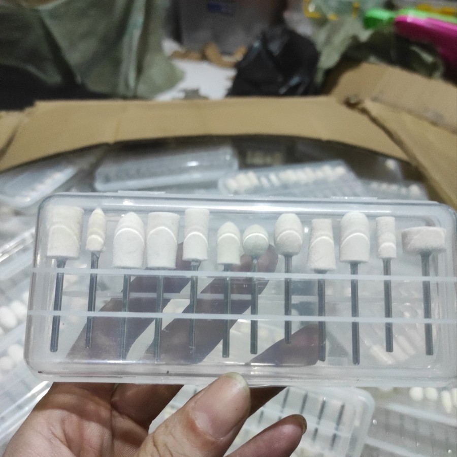 set 12pcs mata bor Wool poles padat mesin mini grinder WOOL BOX SET