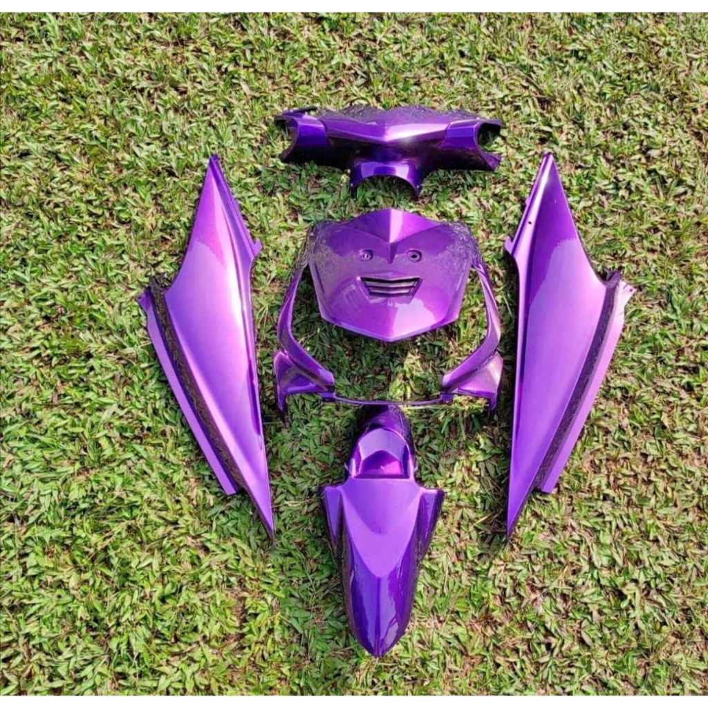BODI HALUS HONDA BEAT KARBU TAHUN 2008 2009 2010 2011 2012 PUTIH LEMBAYUNG CUSTOM BEAT KARBU UNGU