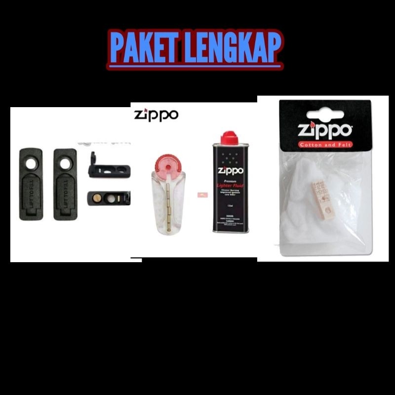 paket perlengkapan Rebuild zippo