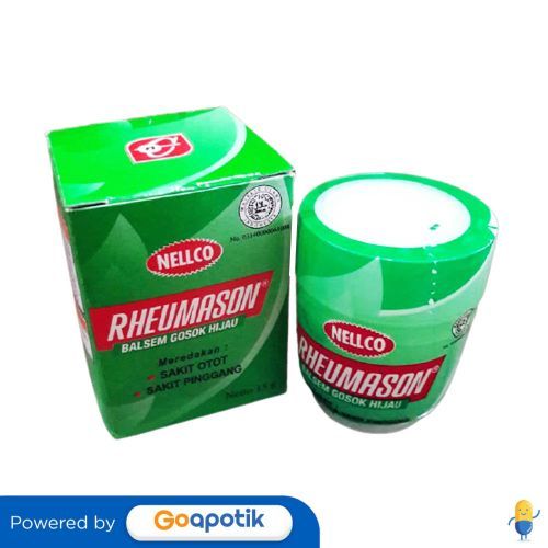Rheumason Balsem Gosok Hijau 6 Gram