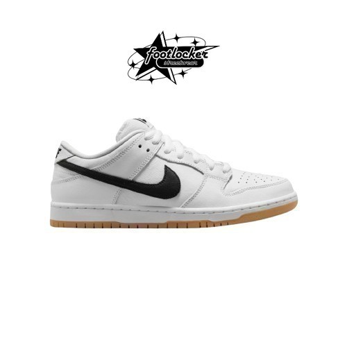 Sneakers Nike SB Orange Label Dunk Low Pro White  Original   Unisex