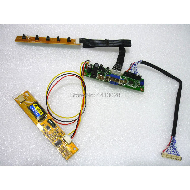 15 inch 1600x1200 Laptop LCD Screen DIY a monitor controller board Kit RTD2270L Driver Board 30pin L