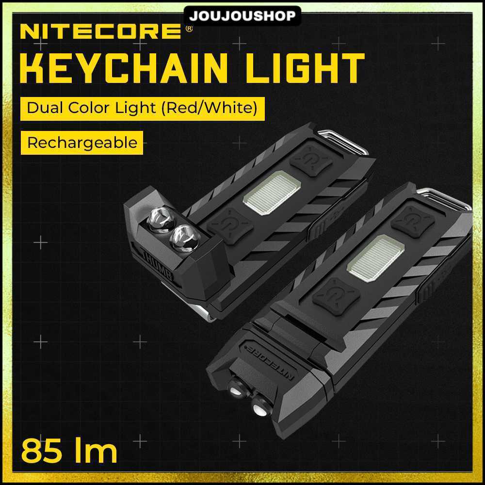 NITECORE Dual Color LED USB Rechargeable Keychain Light - THUMB