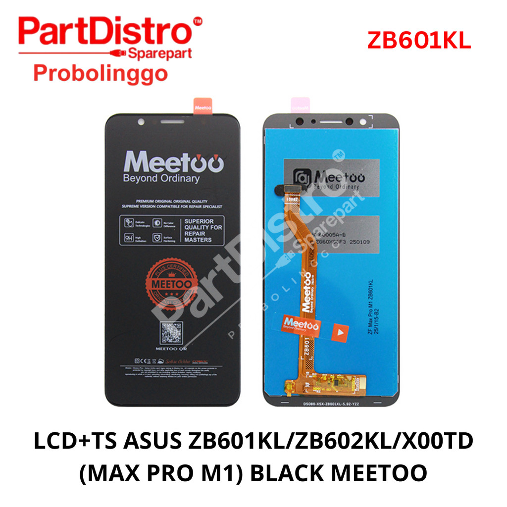 LCD ASUS MAX PRO M1/ZB601KL/X00TD BLACK FULLSET TOUCHSCREEN
