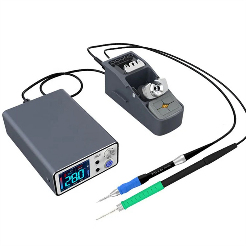 MOPHET3B Intelligent Soldering Station With Handle Welng Iron Tips Electric Set For SMD BGA Repair T