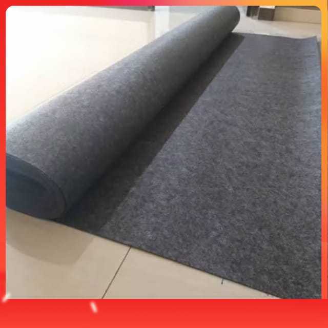 Karpet Geotextile Non Woven 50x200cm | Karpet Dinding Tebal | Peredam Suara Ruangan | alas ruangan