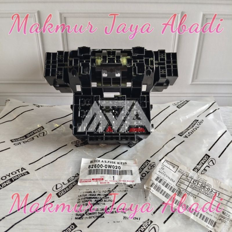 BOX SKRING KOTAK SEKRING BOX SIKRING DYNA 110 125 130 12V HINO DUTRO 110 125 130 12V 82600-0W020 ORI