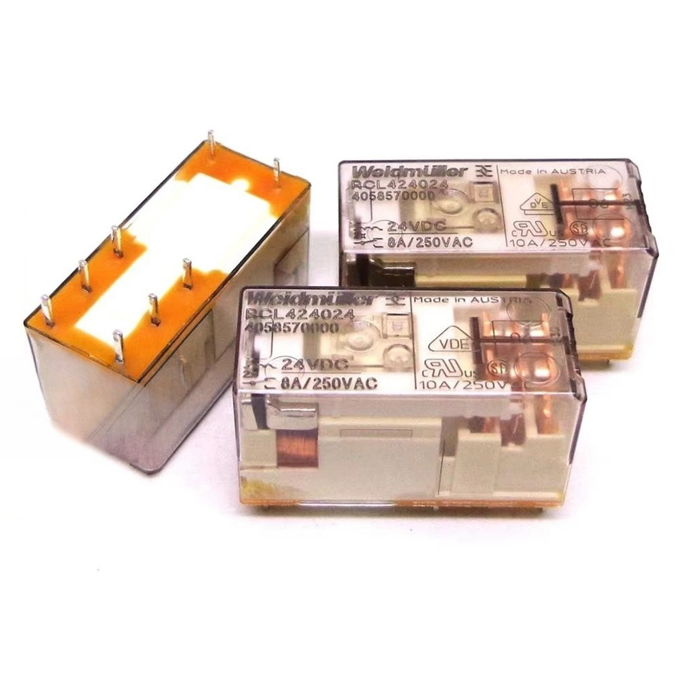 Weidmuller 100%NEW 10PCS RCL424024 RCL314024 RCL114024 RCL424730 RCL114730 24VDC 230VAC Original Rel