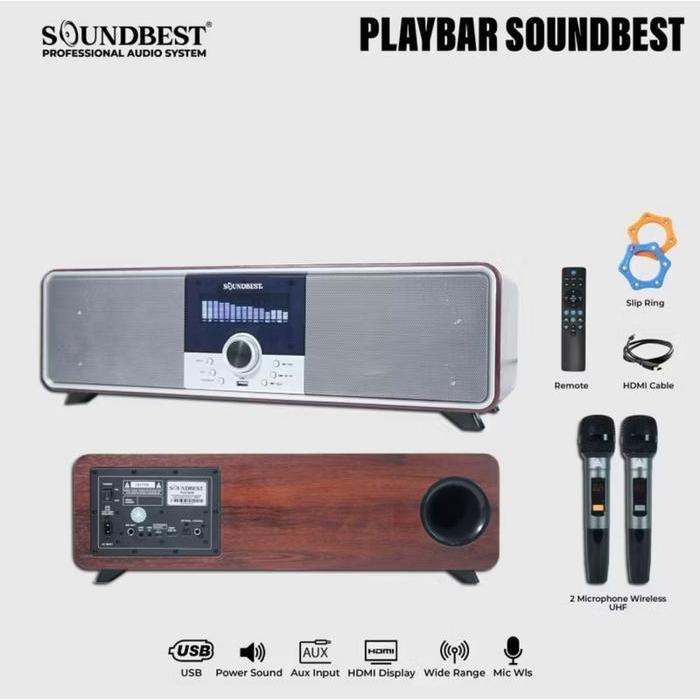 Soundbar Soundbest PLAYBAR Original With Bluetooth