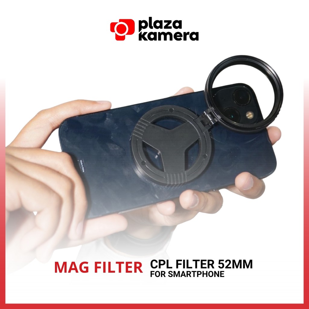 MAG Filter CPL Lensa Smartphone  Cir Polarizing