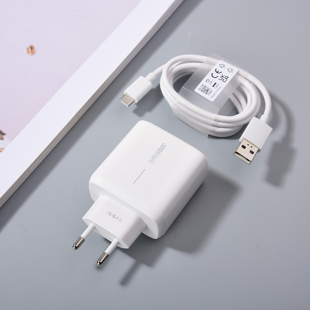 Original For OPPO Find X3 ProLite Reno 4 5 6 Pro+ Charger 65W Super VOOC 20 EU Fast Charger For Ace 