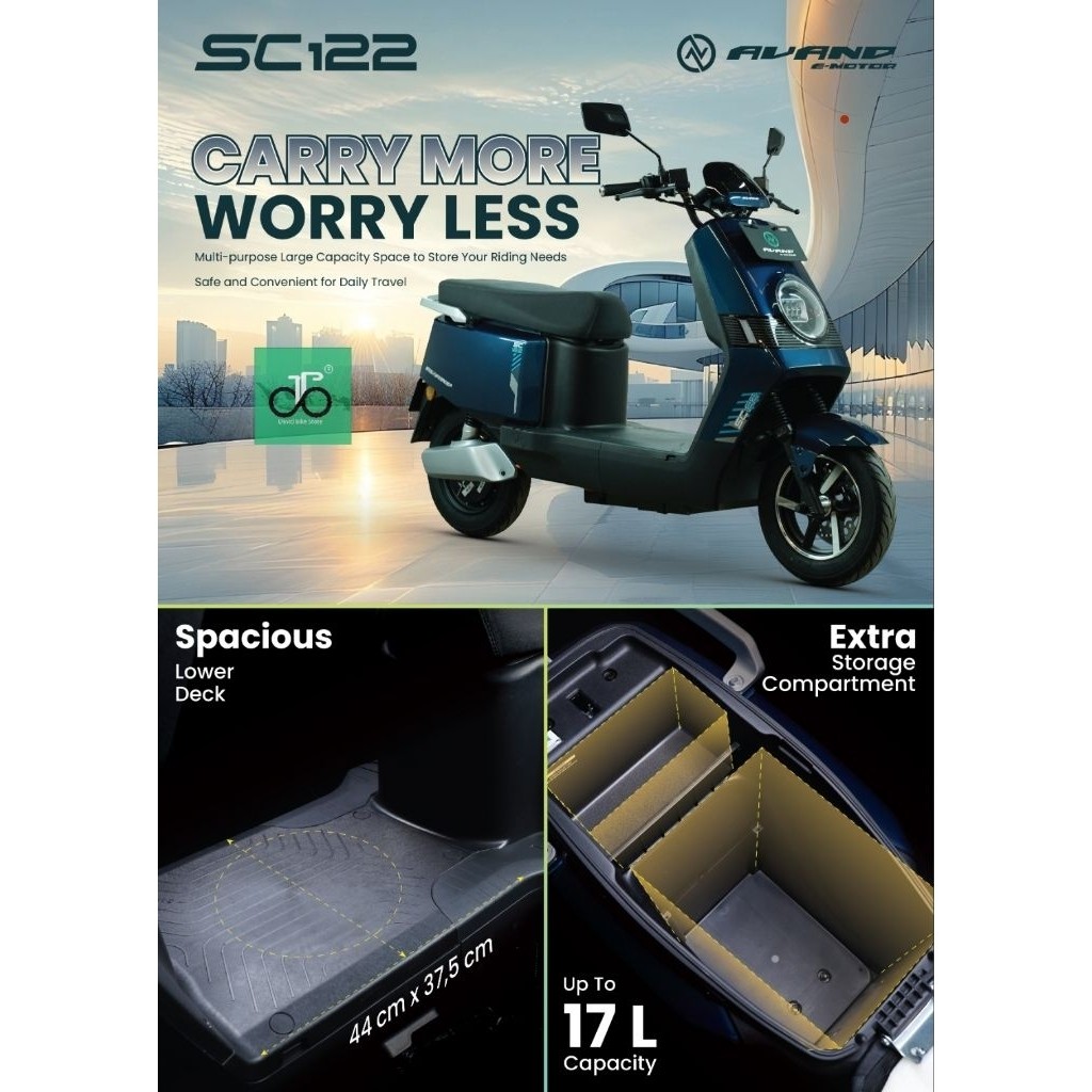 Sepeda Motor Listrik Avand SC122 (By United)