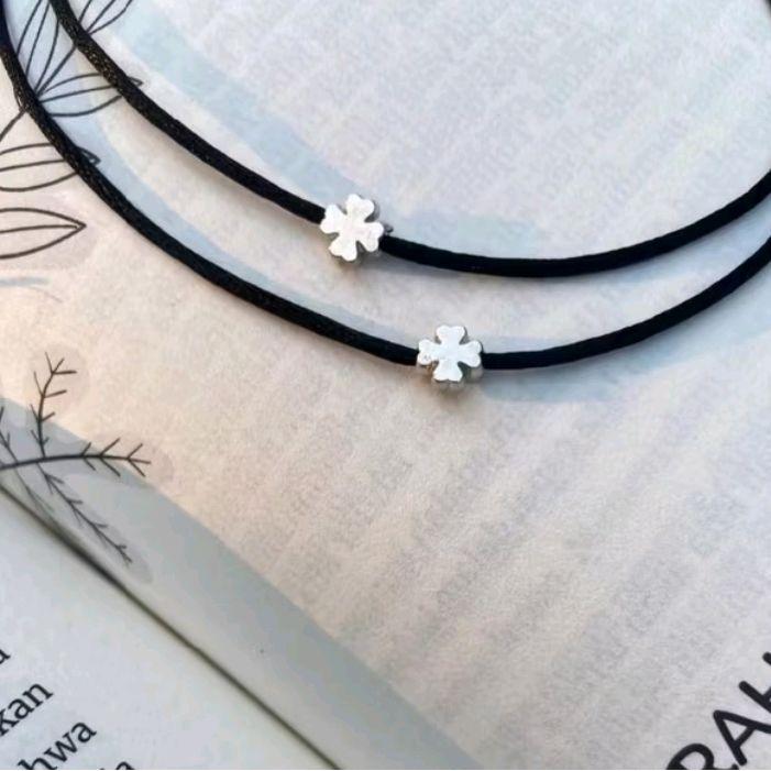 Gelang Couple Model Bunga korea Gelang persahabatan Gelang pasangan