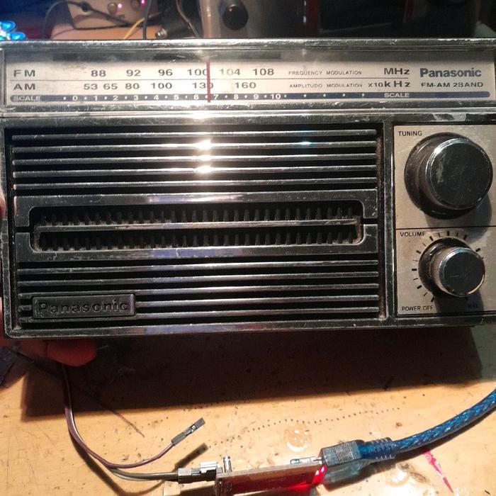 Radio RF 5270 - Panasonic AM FM 2 Band Jadul Normal - used bekas BEST