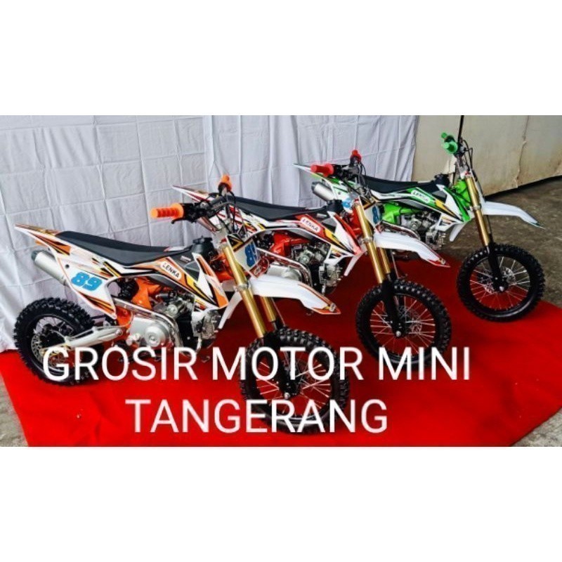 MOTOR MEDIUM TRAIL  SY MOTOS 110CC/ LENKA  89  110CC TERBARU  MATIC RING 14/12 MESIN 4TAK PAKAI LAMP
