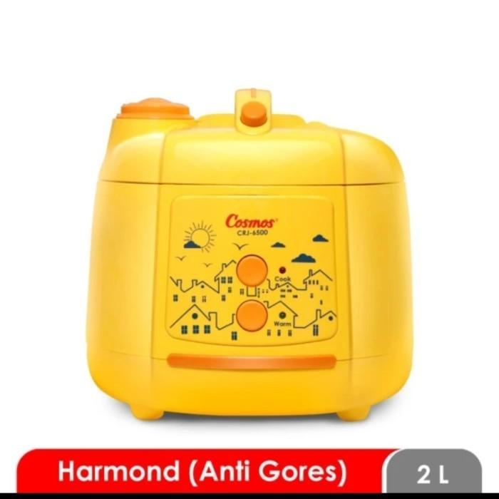 Rice Cooker Harmond COSMOS CRJ6500 2L Rembulan Series CRJ 6500 CRJ-6500 - Kuning - Garansi