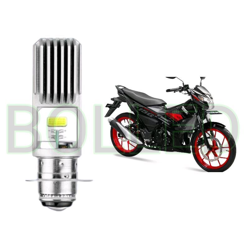 1pcs Lampu depan LED H6 COB motor Suzuki Satria FU BLD