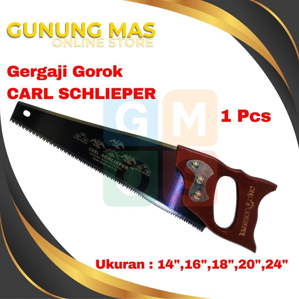 Gergaji Kayu 16" Carl Schlieper Tajam || Gergaji Potong Kayu 16" // Hand Saw // Gergaji Gorok
