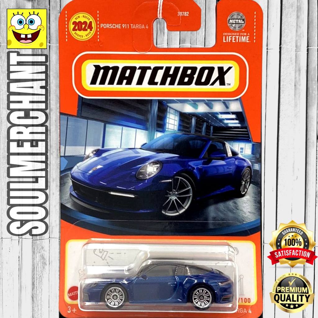 MATCHBOX PORSCHE 911 TARGA 4 BIRU - 911 CARERRA GT2 GT3 RS RWB