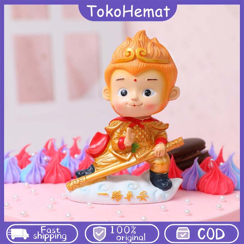 Miniatur Pajangan Mobil Sun Wu Kong Sungokong Miniatur Kera Sakti