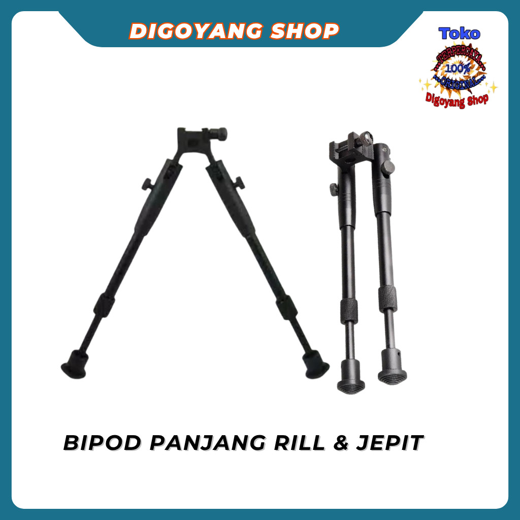 Bipod Bipot Rill Jepit/bipod Laras / BIPOD Panjang