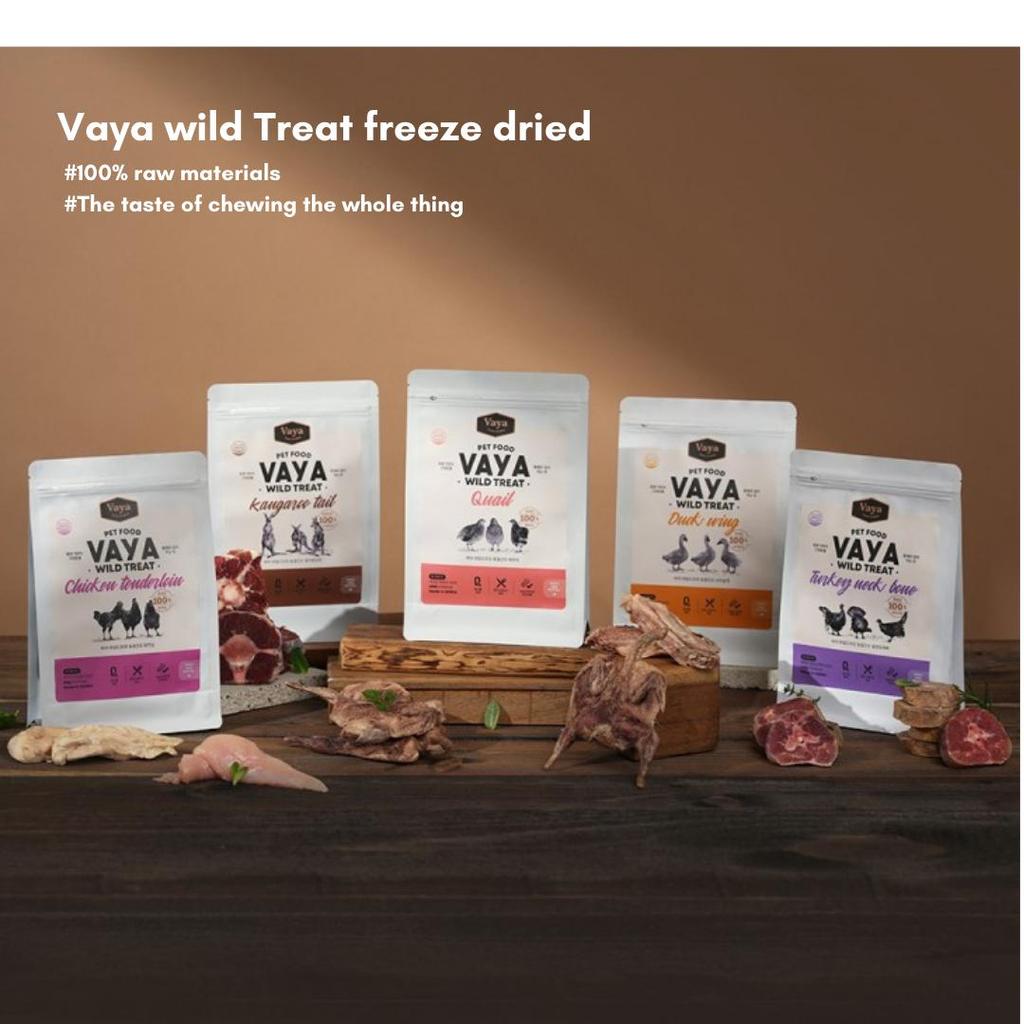 Vaya - Wild Bites treats snack anjing cemilan gigit anjing 100% daging tulang sehat alami natural