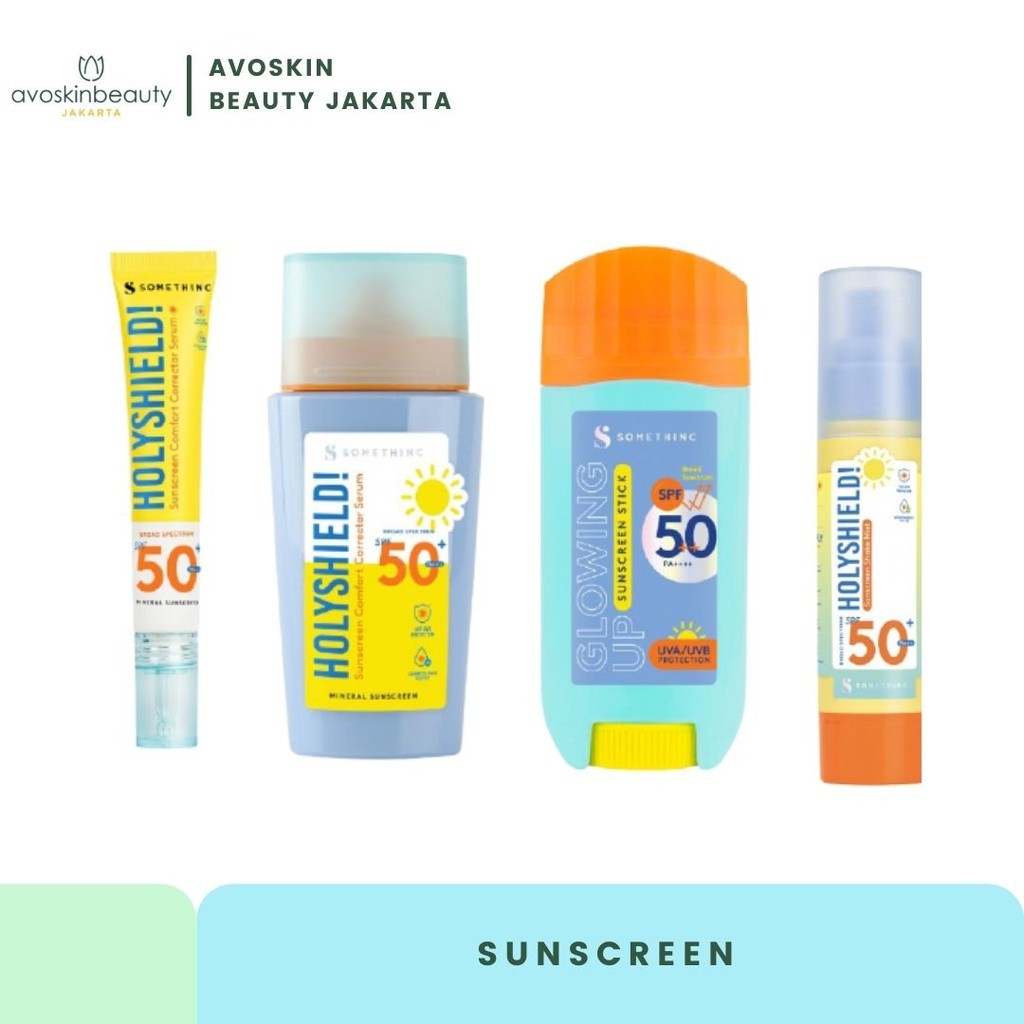 [WAREHOUSE SALE] EXP 07/2026 Somethinc Sunscreen Shake Mist | Holyshield Sun Corrector Serum | UV Wa