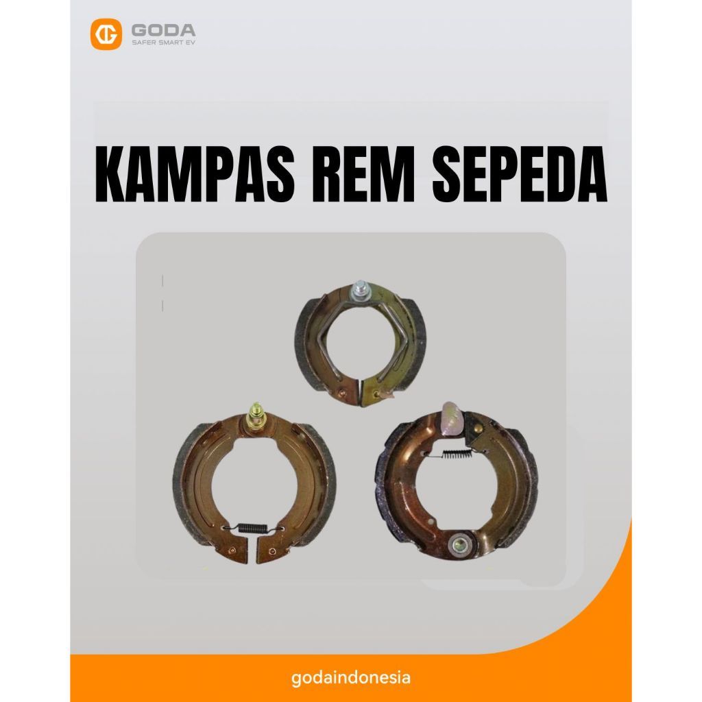 PROMO!GODA - Sparepart Sepeda Listrik- Kampas RemREADY