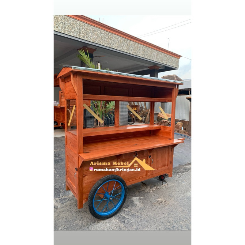 Gerobak Nasi Goreng , Gerobak Ketoprak, Gerobak Gorengan Roda 3