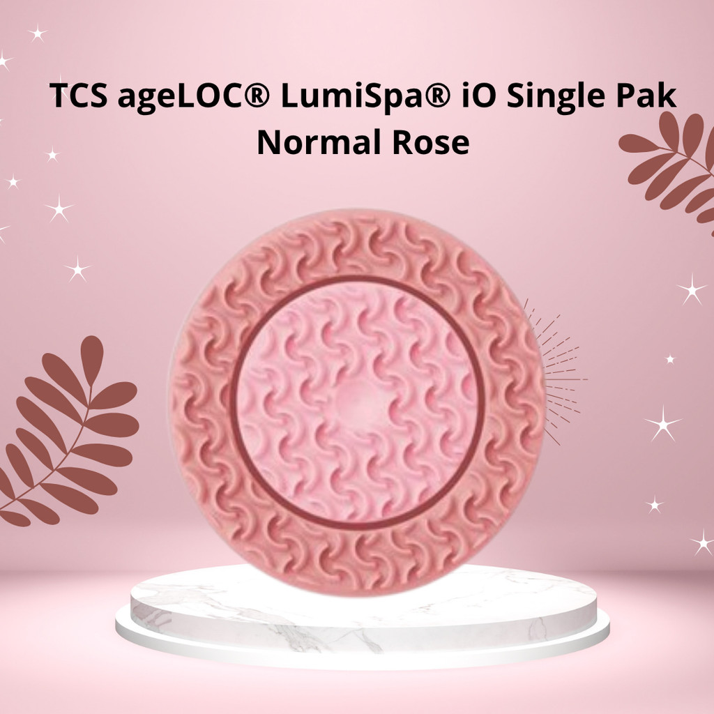 Mooie Nuskin TCS ageLOC LumiSpa iO Head Single Pack Normal Rose - Replacement Kepala