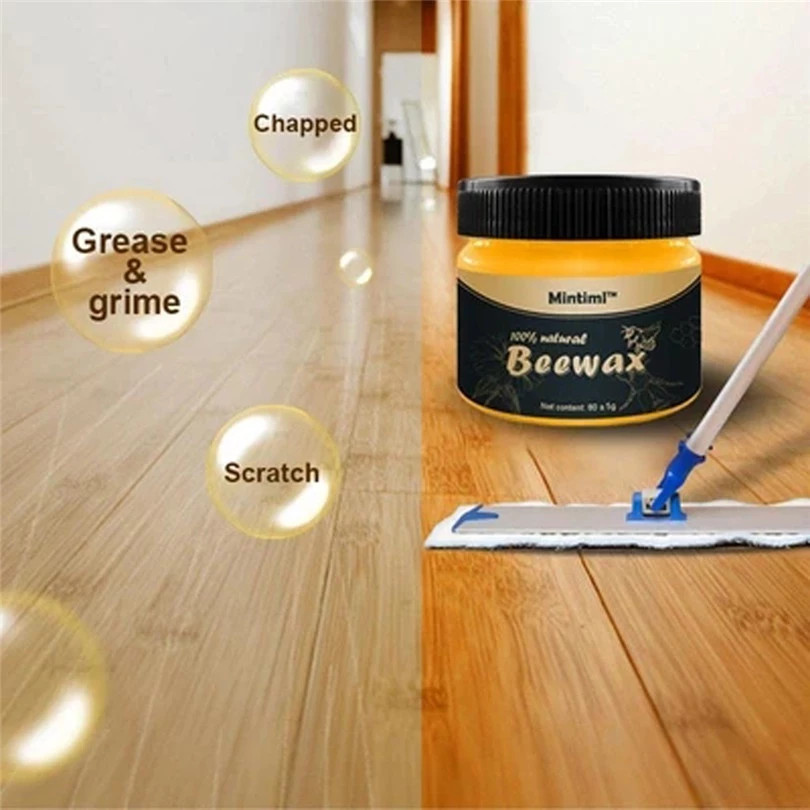 Gel Pelitur Cream Ajaib Pengkilap Furniture Kayu Jati Dan Pemoles Lantai Vynil Beeswax